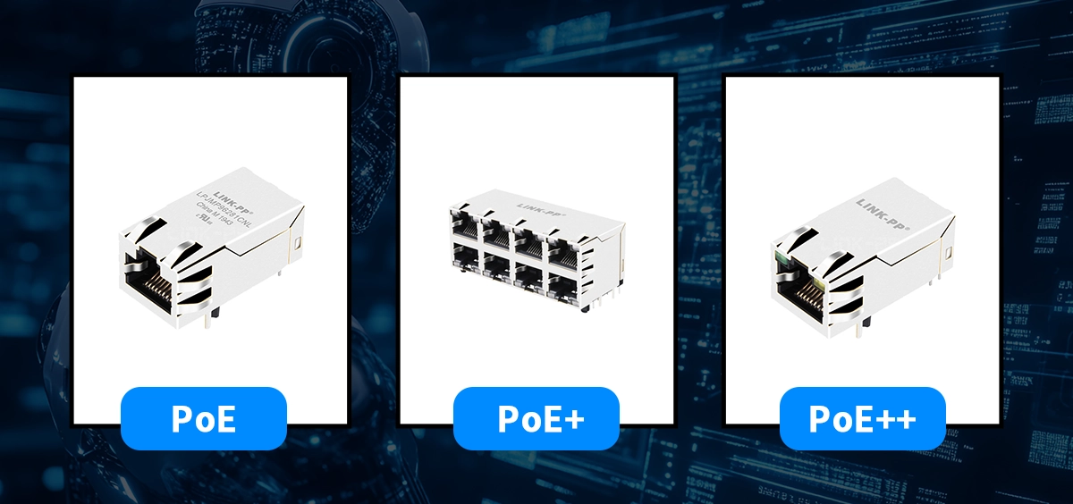 PoE RJ45 connectors