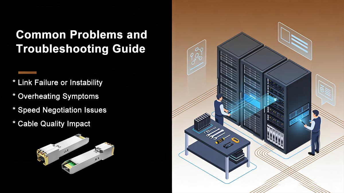 1000BASE-T SFP Transceiver Common Problems and Troubleshooting Guide