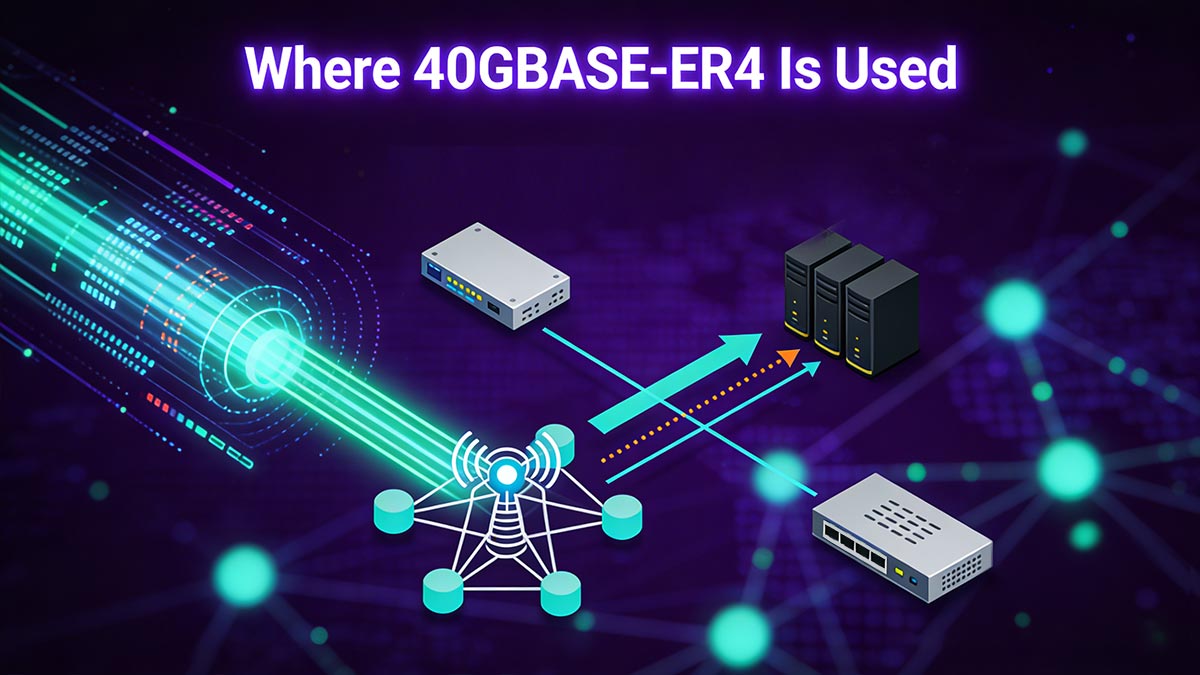  Where 40GBASE-ER4 Is Used