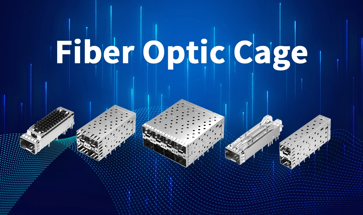 What is a fiber optic cage