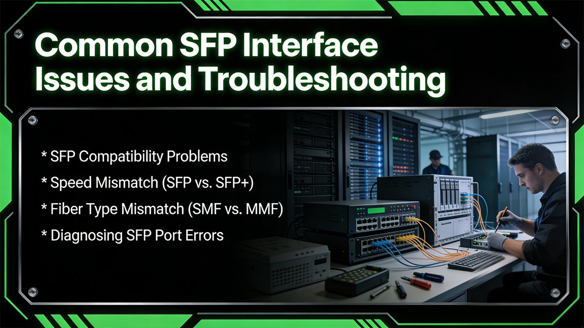 Common SFP Interface Issues and Troubleshooting