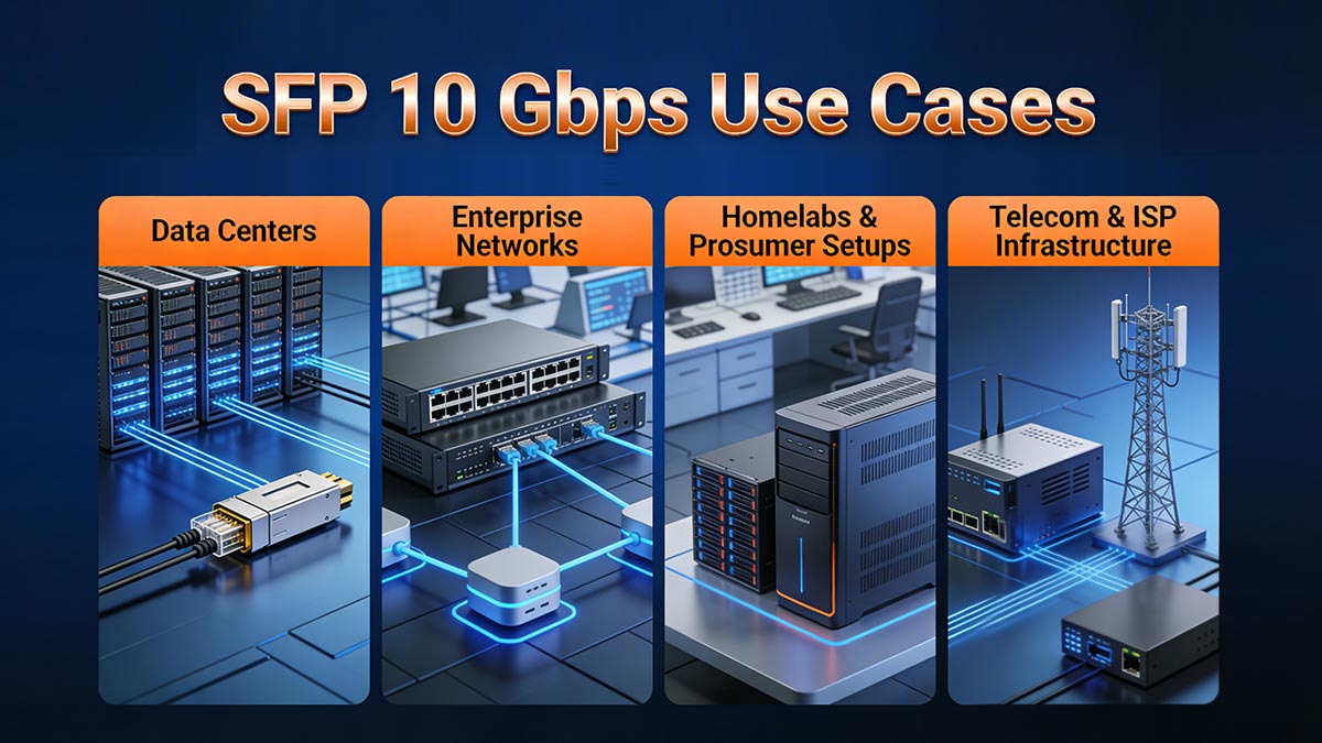 What Are SFP 10 Gbps Used For?