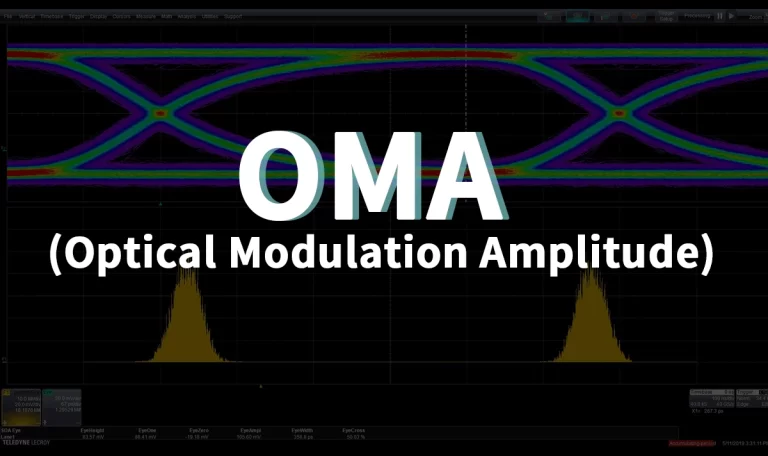 OMA (Optical Modulation Amplitude) in Optical Transceivers