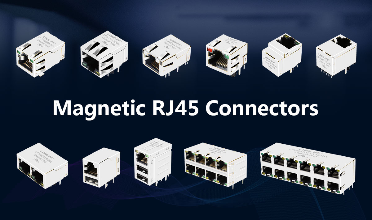 RJ45 Magnetic Jacks